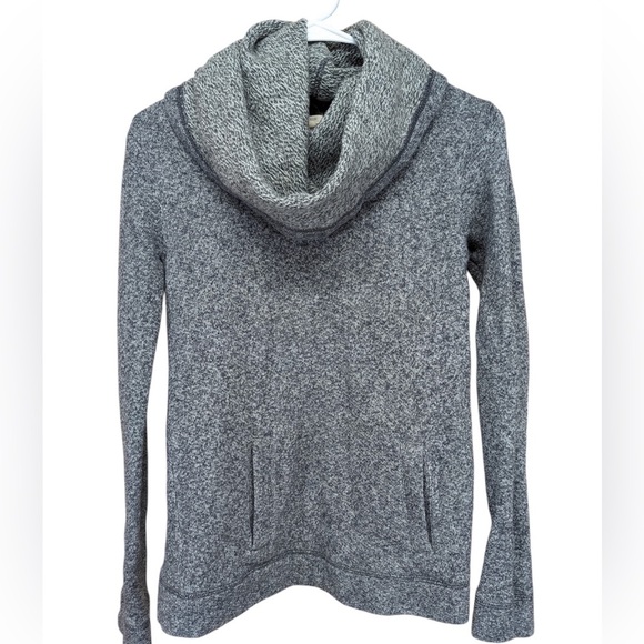 J. CREW wool blend funnel neck pullover sweatshirt gray size XS - Picture 2 of 8